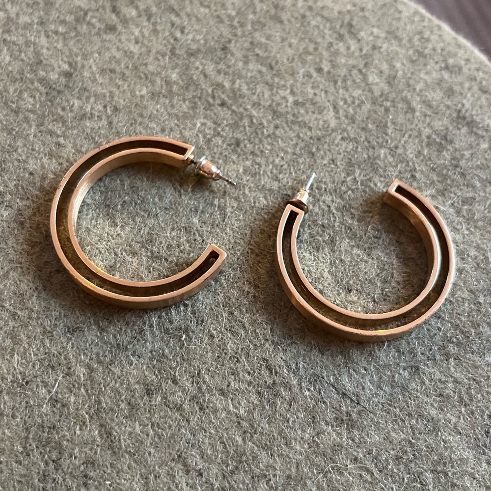 COS hoop earrings